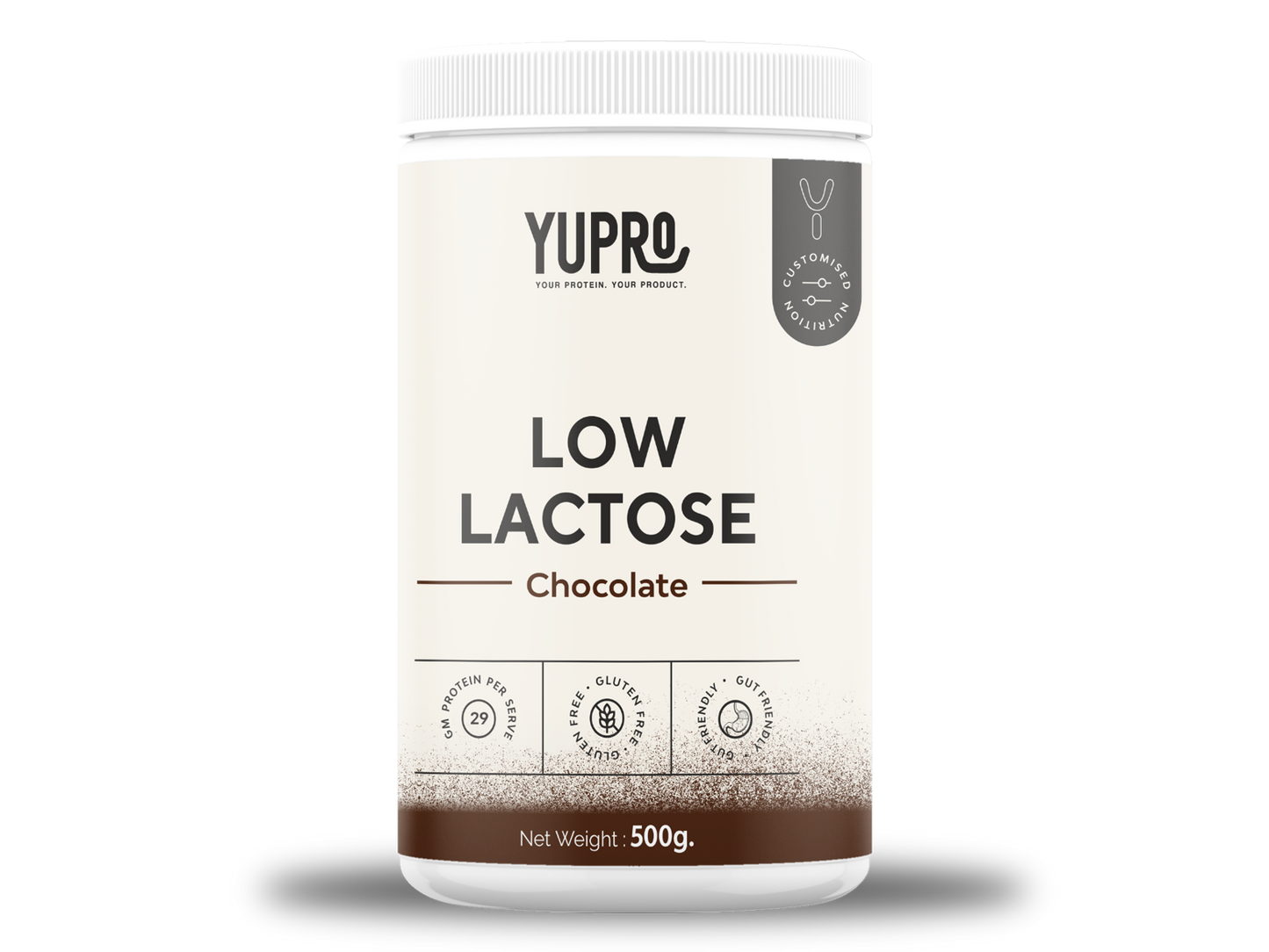 Chocolate Whey Protein Isolate (Low Lactose)Powder_500g